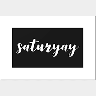 Saturyay Posters and Art